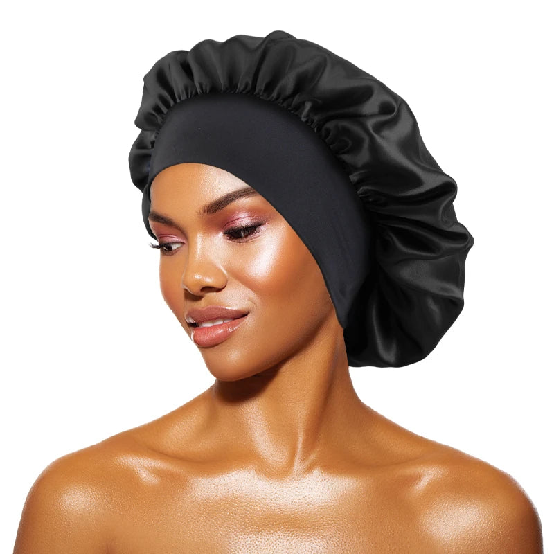 SilkDream – Satin Hair Protection Sleep Bonnet