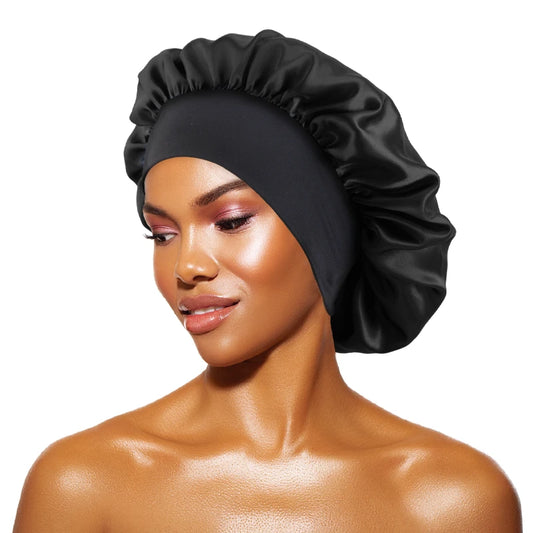 SilkDream – Satin Hair Protection Sleep Bonnet