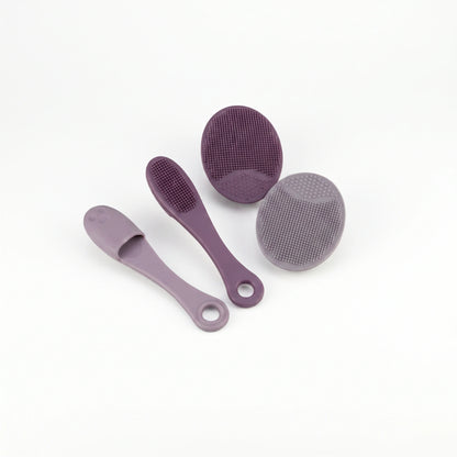 PureGlow – 2-Piece Facial Cleansing Brush Set