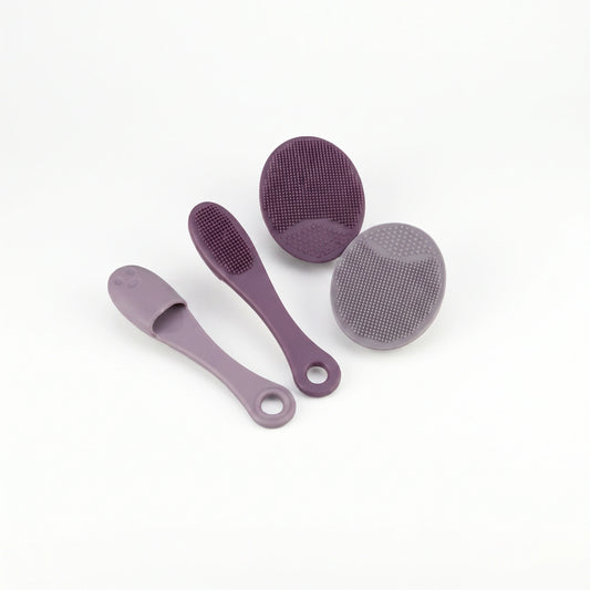 PureGlow – 2-Piece Facial Cleansing Brush Set