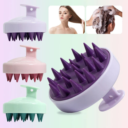 ScalpZen – Silicone Scalp Massage Shampoo Brush