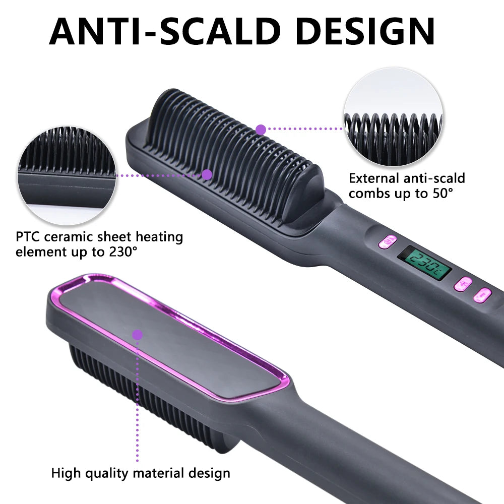 IonStyle – Ionic Hot Comb Hair Straightener