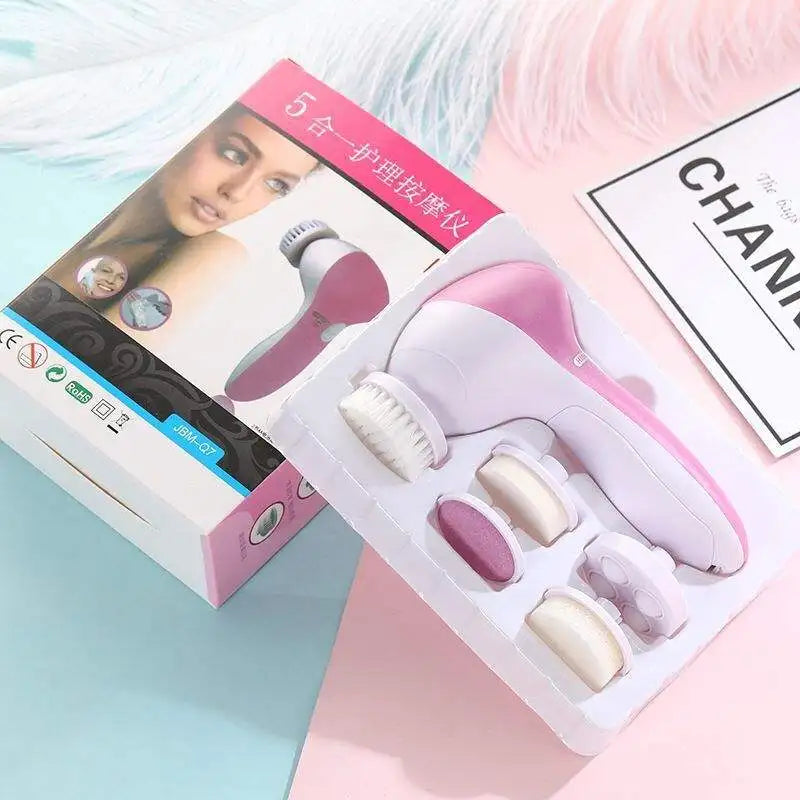 DermaClean – 5-in-1 Electric Facial Cleansing Brush