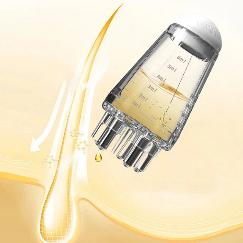RootFlow – Portable Scalp Serum Applicator Comb