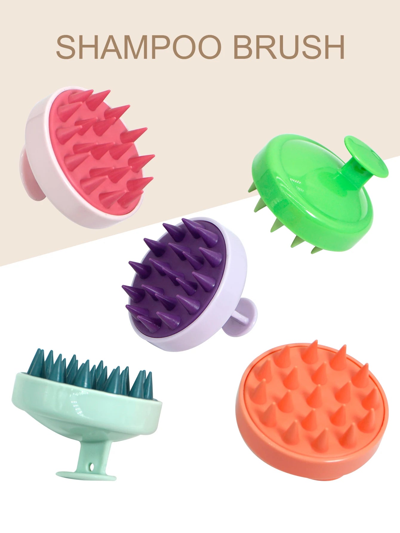 ScalpZen – Silicone Scalp Massage Shampoo Brush