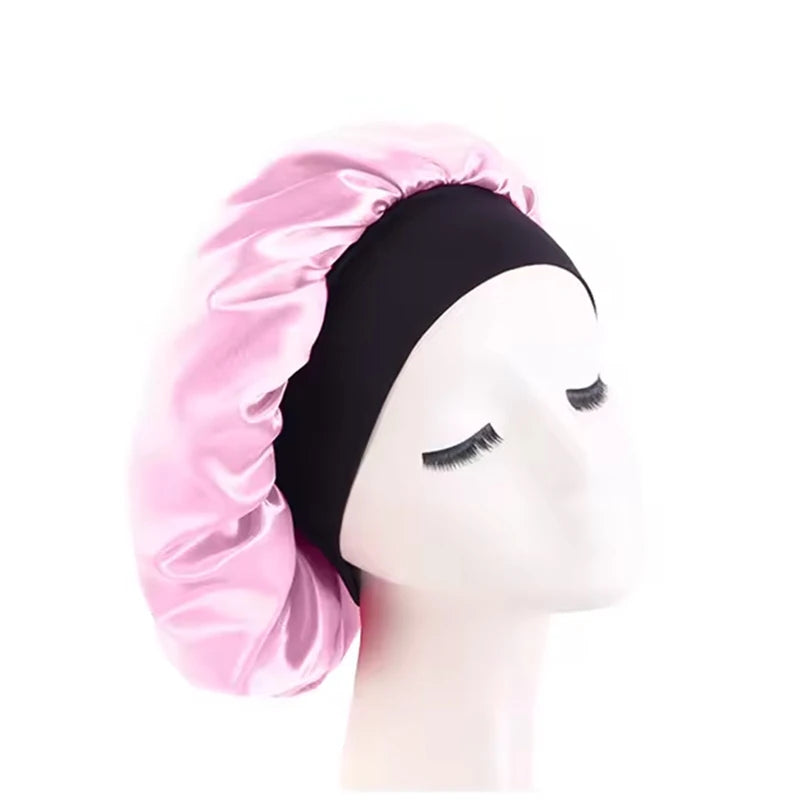 SilkDream – Satin Hair Protection Sleep Bonnet