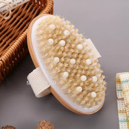 BodyRevive – Natural Bristle Dry Body Brush