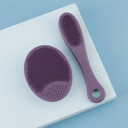 PureGlow – 2-Piece Facial Cleansing Brush Set