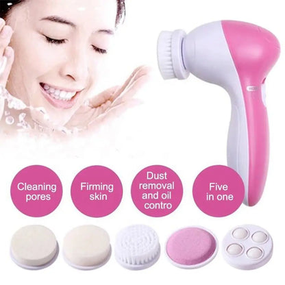 DermaClean – 5-in-1 Electric Facial Cleansing Brush