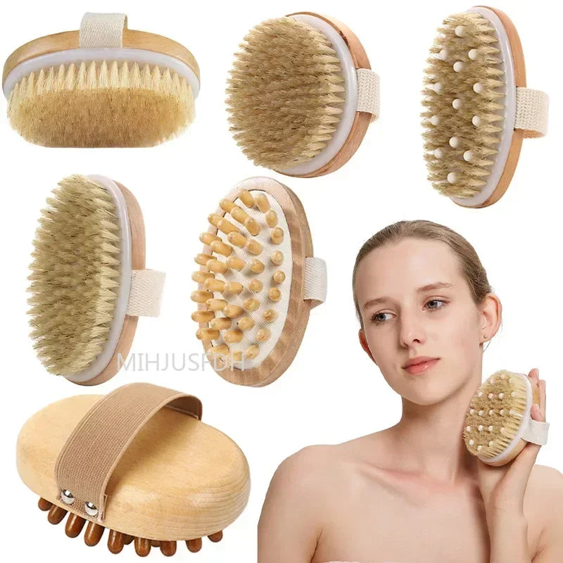 BodyRevive – Natural Bristle Dry Body Brush