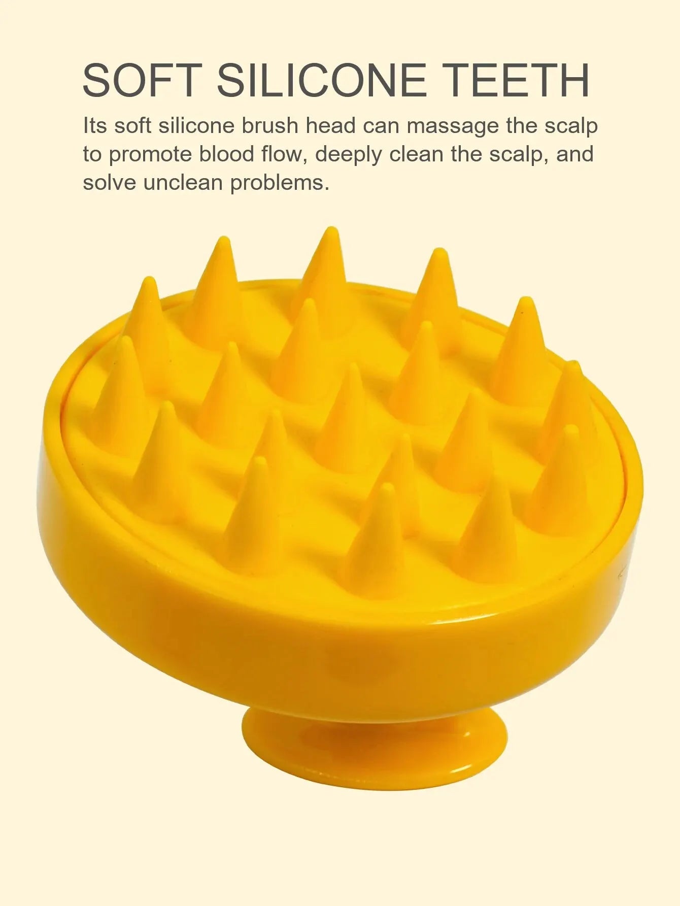 ScalpZen – Silicone Scalp Massage Shampoo Brush