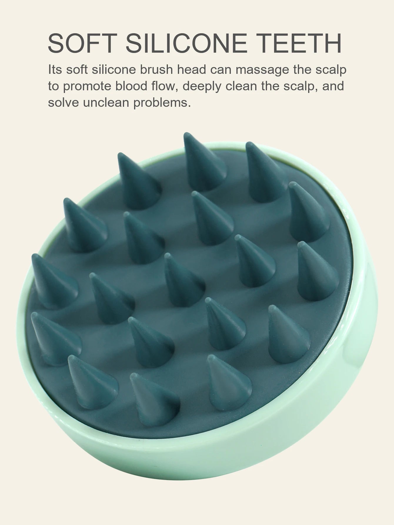 ScalpZen – Silicone Scalp Massage Shampoo Brush