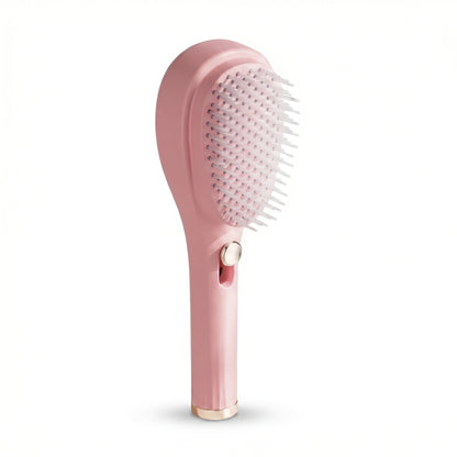 SilkDetangle – Self-Cleaning Anti-Static Hair Brush