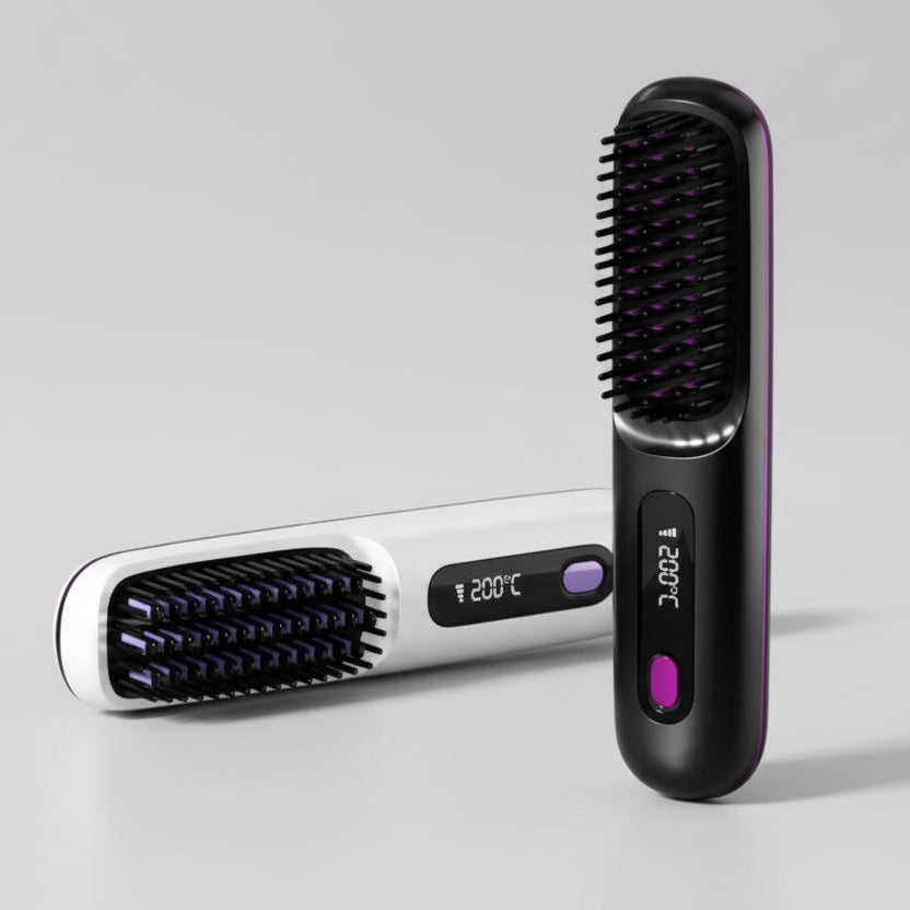 Silkion – Portable Anti-Scald Ionic Hair Brush